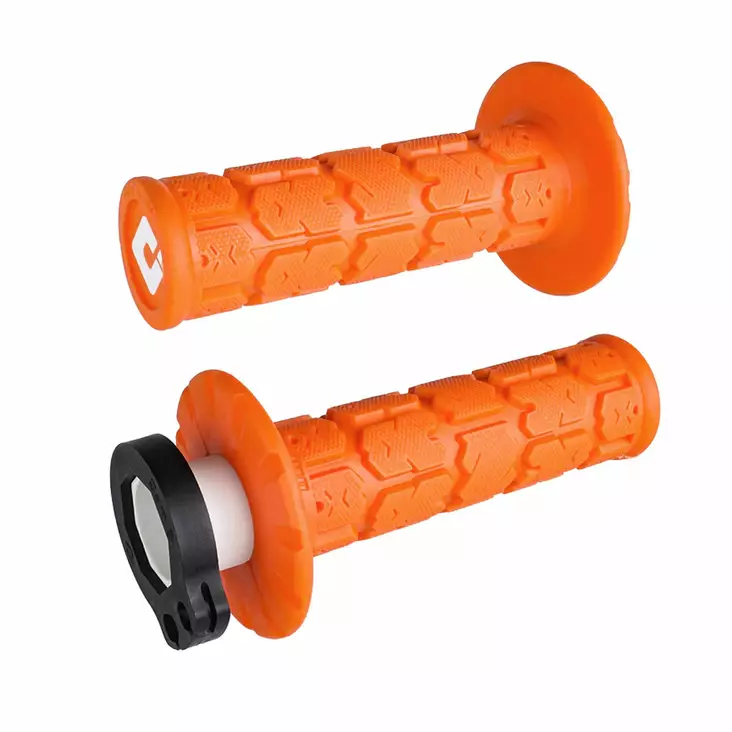 ODI ROGUE Off-Road Lock-On Grip Set Orange - Moottoripyörän Ohjaus & hallinta - 68916 - 1