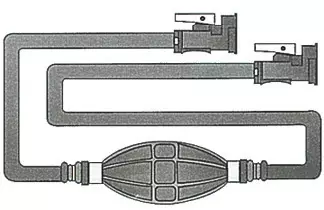 Osculati polttoaineletku + liitin (2kpl) Yamaha 1987- - Vesijetin Polttoainejärjestelmän osat - 90686 - 1