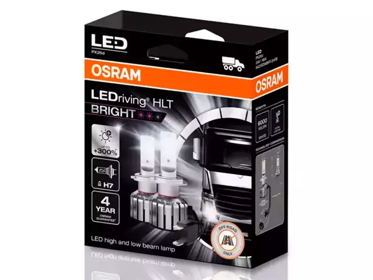 OSRAM LEDRIVING HLT BRIGHT H7 24V POLTTIMOPARI - Yleisosat ja tarvikkeet - 75076 - 1