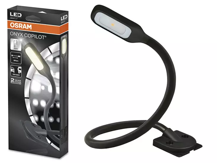 OSRAM LUKUVALO 12/24V TAIPUISA KIINTEÄ-LIITÄNTÄ - Yleisosat ja tarvikkeet - 73656 - 1