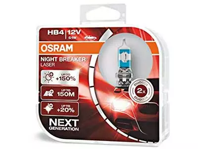 OSRAM NIGHT BREAKER LASER 12V HB4 9006 - Yleisosat ja tarvikkeet - 75056 - 1