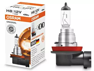 OSRAM ORIGINAL H8 12V 35W PGJ19-1 - Yleisosat ja tarvikkeet - 74506 - 1