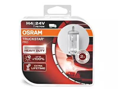 OSRAM TRUCKSTAR PRO 24V H4 - Yleisosat ja tarvikkeet - 73846 - 1