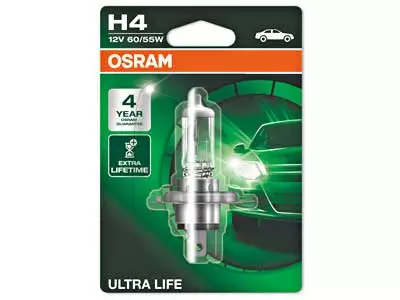 OSRAM # ULTRA LIFE 12V H4 SINGLE BLISTER - Yleisosat ja tarvikkeet - 74066 - 1
