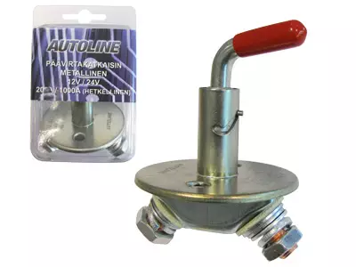 PÄÄVIRTAKATKAISIN METALLINEN 12/24V BLISTER - Yleisosat ja tarvikkeet - 53476 - 1