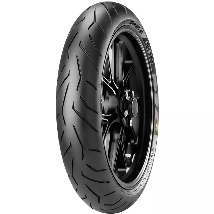 Pirelli Diablo Rosso II 120/70 ZR 17 M/C (58W) TL Fr. (K - All Brands, Not Duca) - MP renkaat - Supersport - 86066 - 1