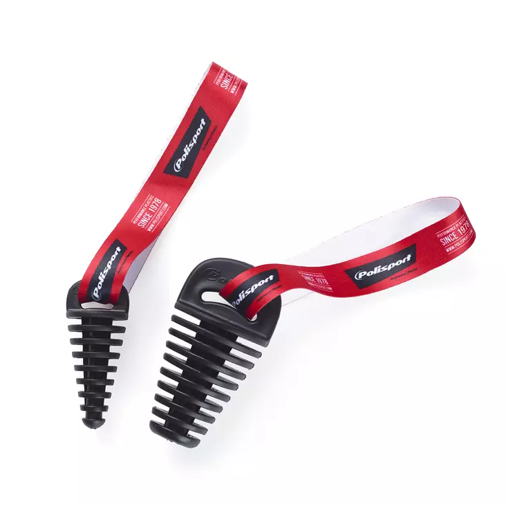 Polisport Exhaust Plug 2 strokes black (84) - Moottoripyörän Pakoputkistot - 105926 - 1