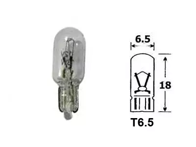 POLTTIMO 12V 1,7W T6,5 LA - Yleisosat ja tarvikkeet - 68056 - 1