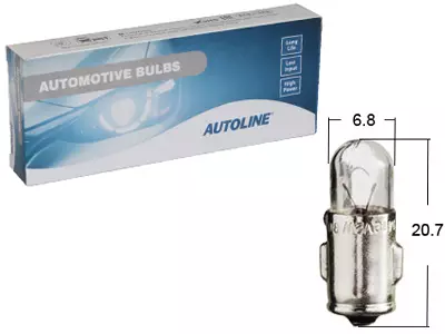 POLTTIMO AUTOLINE 12V 2W T6.5 BA7S - Yleisosat ja tarvikkeet - 68286 - 1