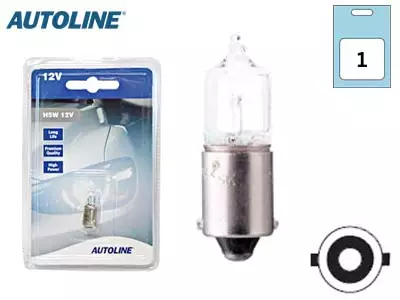 POLTTIMO AUTOLINE12V 5W BA9S MINIHALOGEN BLISTER - Yleisosat ja tarvikkeet - 69616 - 1