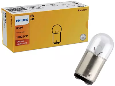 POLTTIMO PHILIPS 12W 5W R5W BA15D - Yleisosat ja tarvikkeet - 74436 - 1