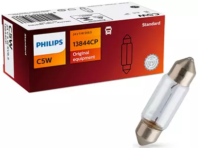 POLTTIMO PHILIPS C5W 24V SV8,5 - Yleisosat ja tarvikkeet - 73826 - 1