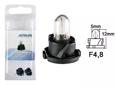 POLTTIMOPARI 14V 1,4W F4.8.8 BLISTER - Yleisosat ja tarvikkeet - 68496 - 1