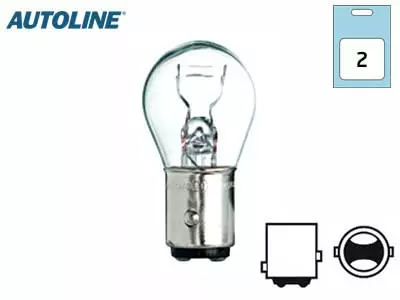 POLTTIMOPARI AUTOLINE 6V 21/5W BAY15D BLISTER - Yleisosat ja tarvikkeet - 28246 - 1