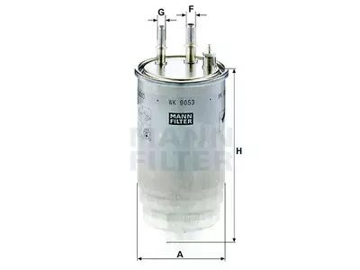 POLTTOAINESUODATIN MANN, FIAT - Yleisosat ja tarvikkeet - 63296 - 1