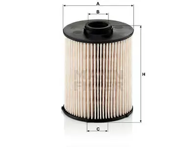 POLTTOAINESUODATIN MANN, MB - Yleisosat ja tarvikkeet - 63856 - 1