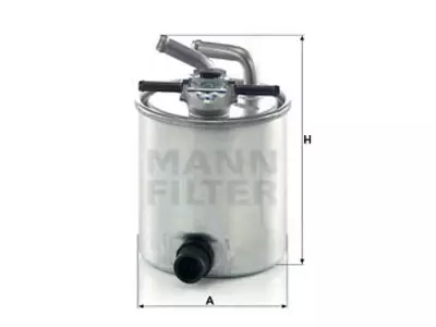 POLTTOAINESUODATIN MANN, NISSAN - Yleisosat ja tarvikkeet - 63356 - 1