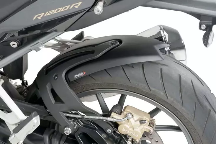 Puig Rear Hugger Bmw R1200R/Rs 18'-/R1250/Rs 19'- C/Bla - Moottoripyörän Huggerit, undertailit & ketjusuojat - 97446 - 1