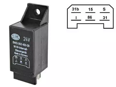 PYYHK.RELE 24V - Yleisosat ja tarvikkeet - 29406 - 1