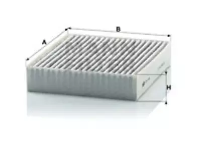 RAITISILMASUODATIN MANN, MITSUBISHI - Yleisosat ja tarvikkeet - 65166 - 1