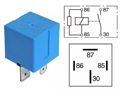 RELE 12V 70A 4N. 2 X 9.5 VASTUKSELLA - Yleisosat ja tarvikkeet - 43806 - 1