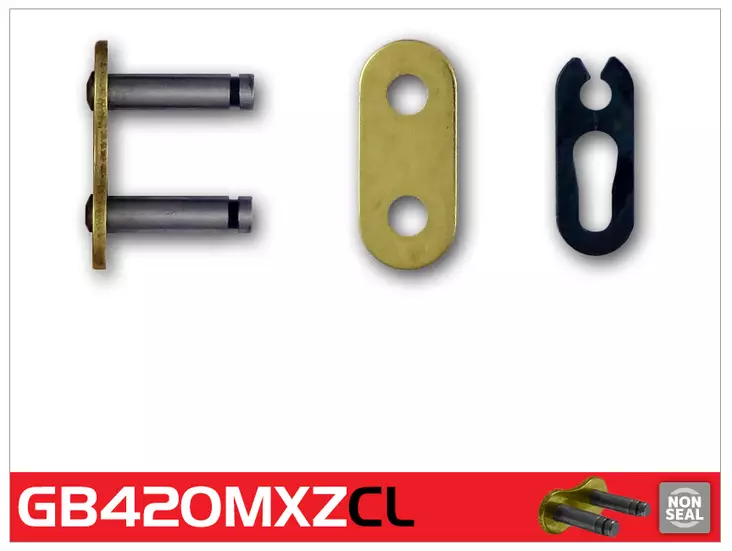 RK GB420MXZ4 Ketjulukko Kulta - Moottoripyörän Ketjulukot - 99296 - 1