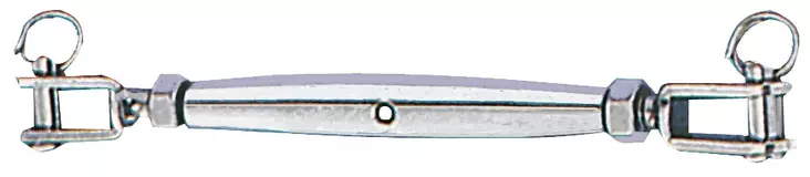 S.S Vantin säätöruuvi 2 haarukka 8mm - Veneen Ruuvit & pidikkeet - 92226 - 1