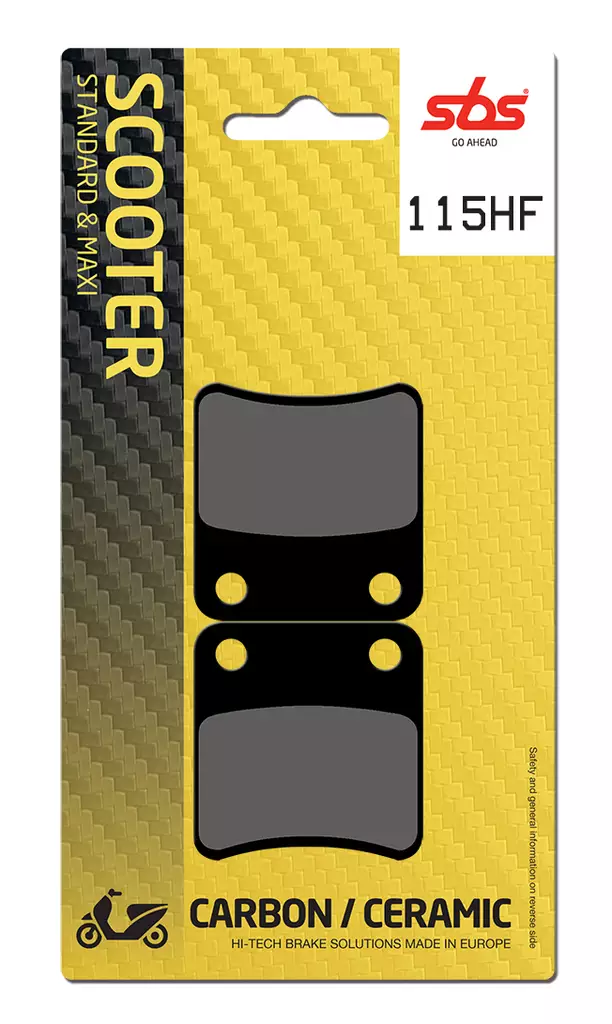 Sbs Jarrupalat Ceramic - Moottoripyörän Jarrupalat - 104276 - 1