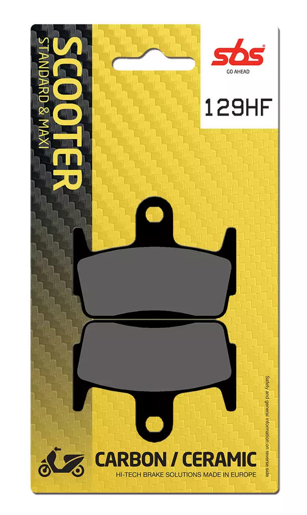 Sbs Jarrupalat Ceramic (710HF) - Moottoripyörän Jarrupalat - 104656 - 1