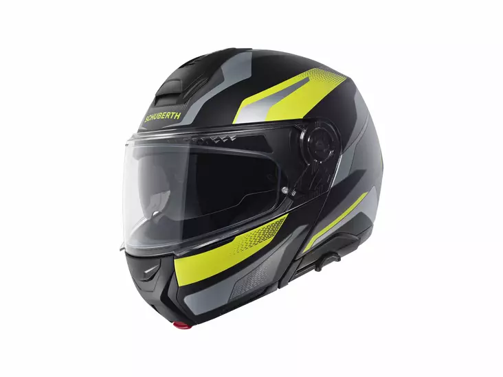 Schuberth Helmet CONCEPT Tracer yellow matt M 57 - MP Avattavat kypärät - 80436 - 1
