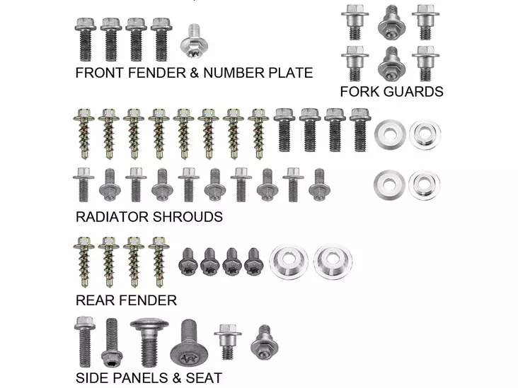Sixty5 Ruuvi- ja pulttisarja KTM - Moottoripyörän Pultit & kiinnikkeet - 93866 - 1