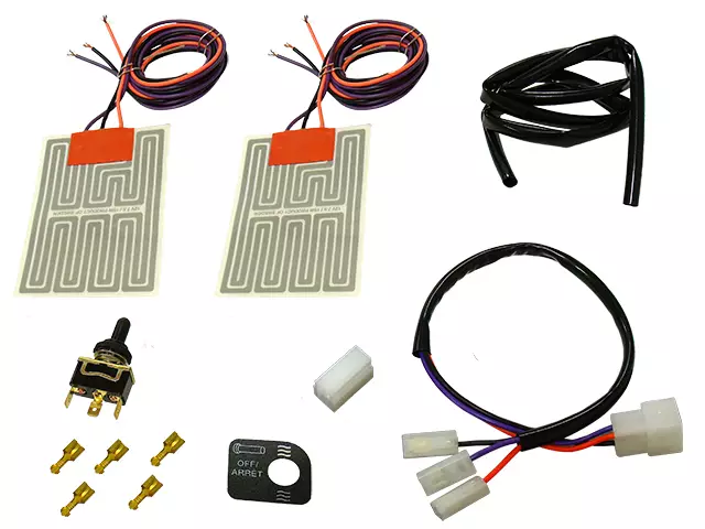 Sno-X Kahvanlämmitinsarja 7.5w Low/15w High/puoli - Moottorikelkan Lämpökahvat - 68126 - 1