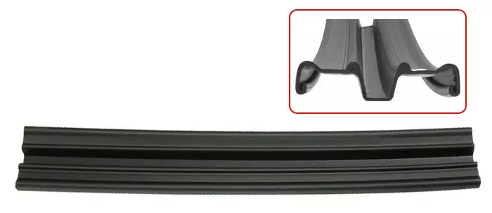 Sno-X Kälkis Suksenpohjamuovi 1kpl Kapea Musta - Moottorikelkan Suksenpohjamuovit - 96526 - 1