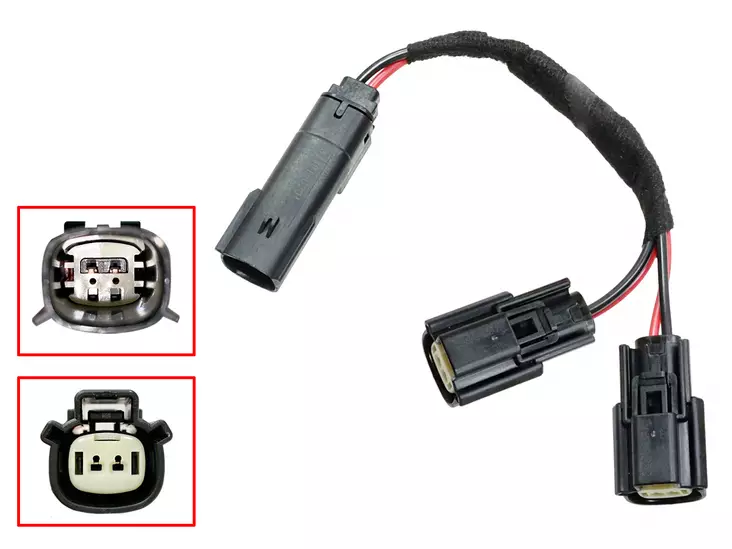 Sno-X Lisävarustepistokkeen jakaja Ski-Doo REV Gen4 - Moottorikelkan Tarvikkeet - 77706 - 1