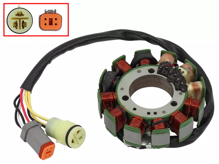 Sno-X Staattori, Ski-Doo 600/700/800 - Moottorikelkan Staattorit - 70886 - 1