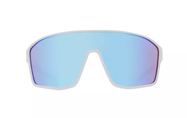 Spect Red Bull Daft Sunglasses Shiny White/Blue w Smoke Blue Mirror lens - MP Aurinkolasit - 79816 - 1