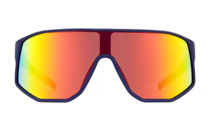 Spect Red Bull Dash Sunglasses Matt Metallic Blue w Red-Gold Mirror - MP Aurinkolasit - 82606 - 1
