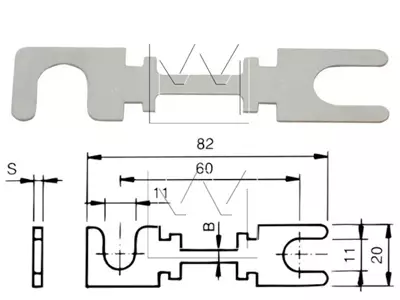 SULAKE 80A DIN43 560 - Yleisosat ja tarvikkeet - 8346 - 1