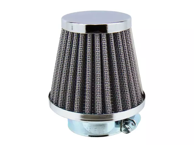 Tec-X Ilmansuodatin, Kiinitys Ø 35mm, (Ø 75 - 51mm x p. 68mm) - Moottorikelkan Kaasuttimet - 99106 - 1