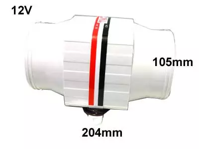 TUNNELIPUHALLIN 12V 4' - Yleisosat ja tarvikkeet - 46226 - 1