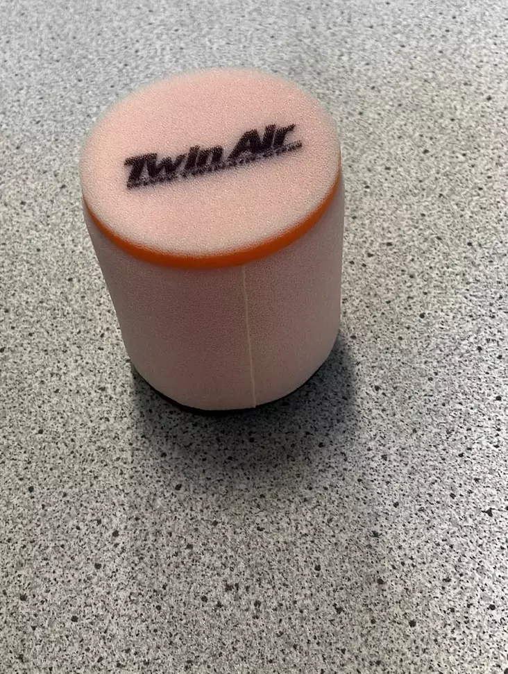 Twin Air Filter (Clamp-on) w/Rubber 73mm - width 120mm - length 125mm - Moottoripyörän Ilmansuodattimet - 104646 - 1