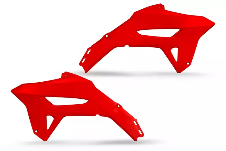UFO Ilmanohjaimet CRF250R 22-24 CRF450R 21-24 Punainen 070 - Moottoripyörän Ilmanohjaimet - 85136 - 1
