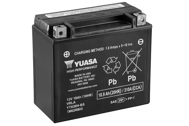 Yuasa akku, YTX20H-BS (cp) - Yleisosat - Akut - 108376 - 1
