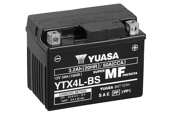 Yuasa akku, YTX4L(WC) hapotettu (10) - Yleisosat - Akut - 108486 - 1