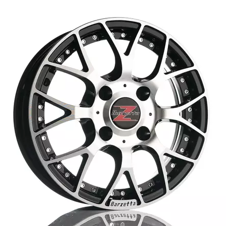 Barzetta Piccolo BlackPolish Mopoautoihin TARJOUS!! 4.5x15 Jako: 4x100 ET: 10 vanne - Auton Vanteet - 2566 - 1