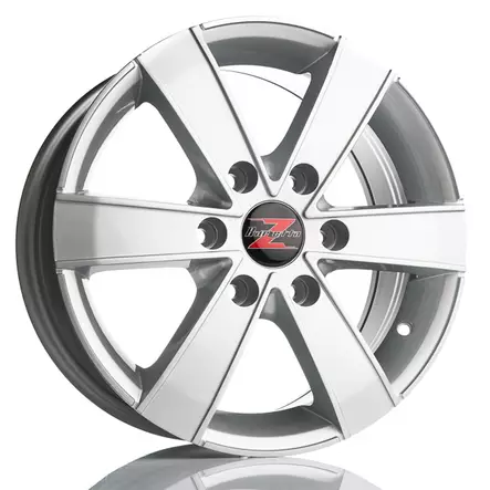 Barzetta Toro Silver Pakettiautoihin TARJOUS! 7x17 Jako: 6x130 ET: 55 vanne - Auton Vanteet - 3106 - 1