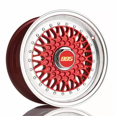 885 Classic RS Red 7x15 Jako: 4x114.3 ET: 20 vanne - Auton Vanteet - 3666 - 1