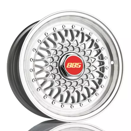 885 Classic RS Silver 7.5x17 Jako: 5x108 ET: 35 vanne - Auton Vanteet - 3196 - 1