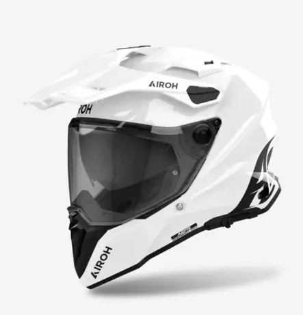 Airoh Kypärä Commander 2 Color Valkoinen Kiiltävä M - MP Adventure-kypärät - 86616 - 1