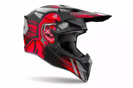 Airoh Kypärä Wraaap Cyber punainen matta L - MP Offroad-kypärät - 89516 - 1